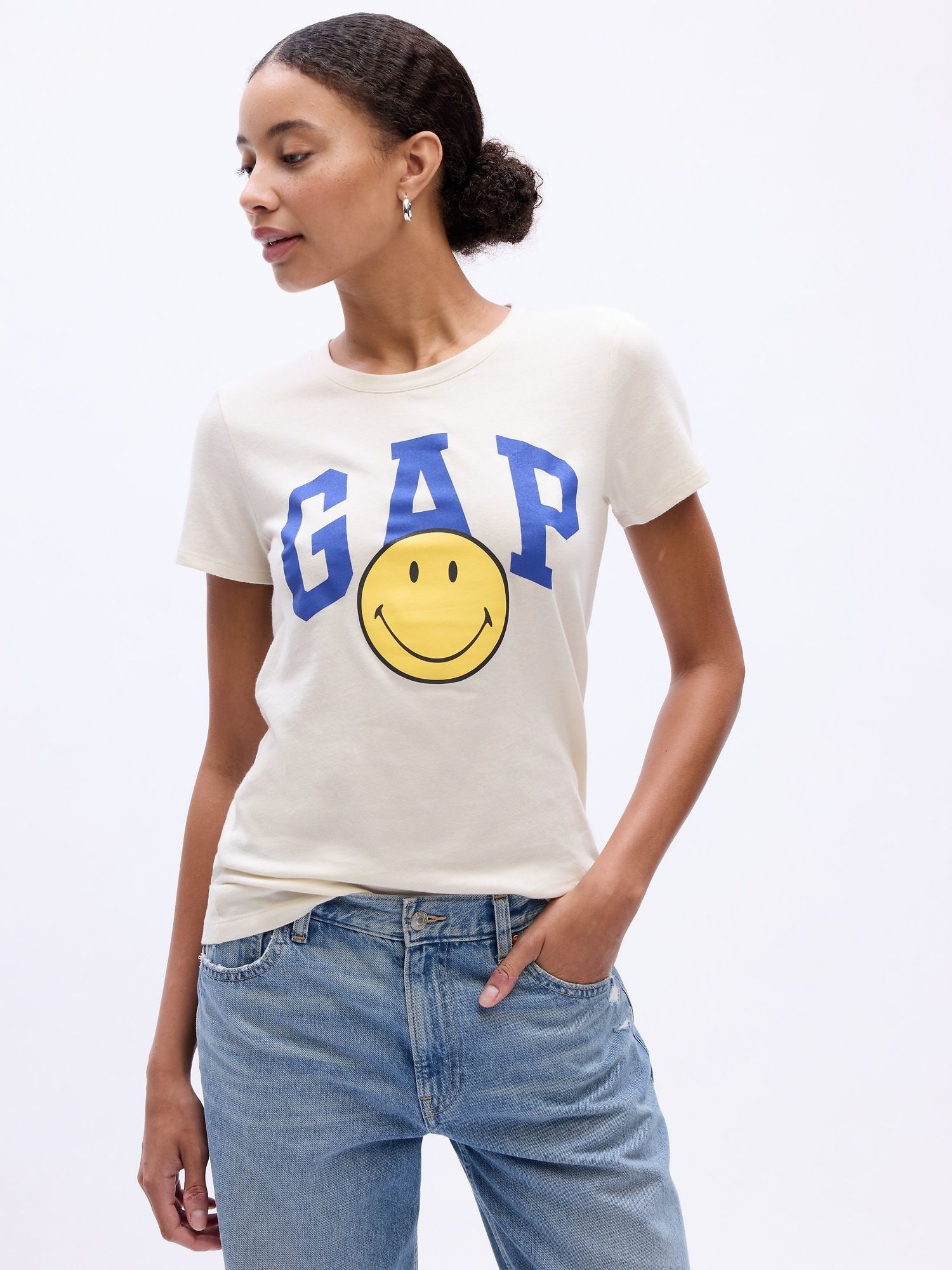 Tričko GAP & SmileyWorld® | GAP.cz