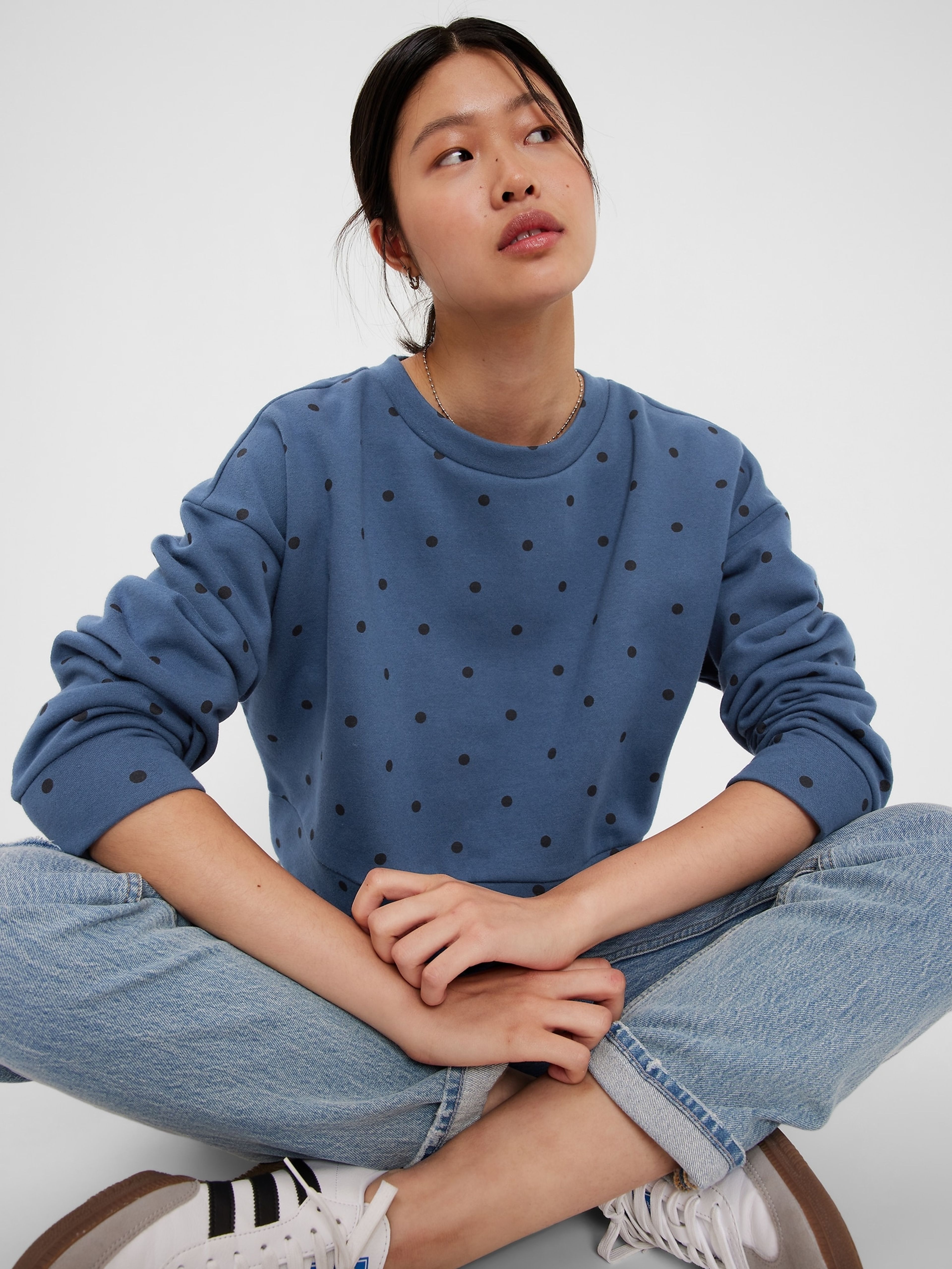 Mikina vintage soft relax