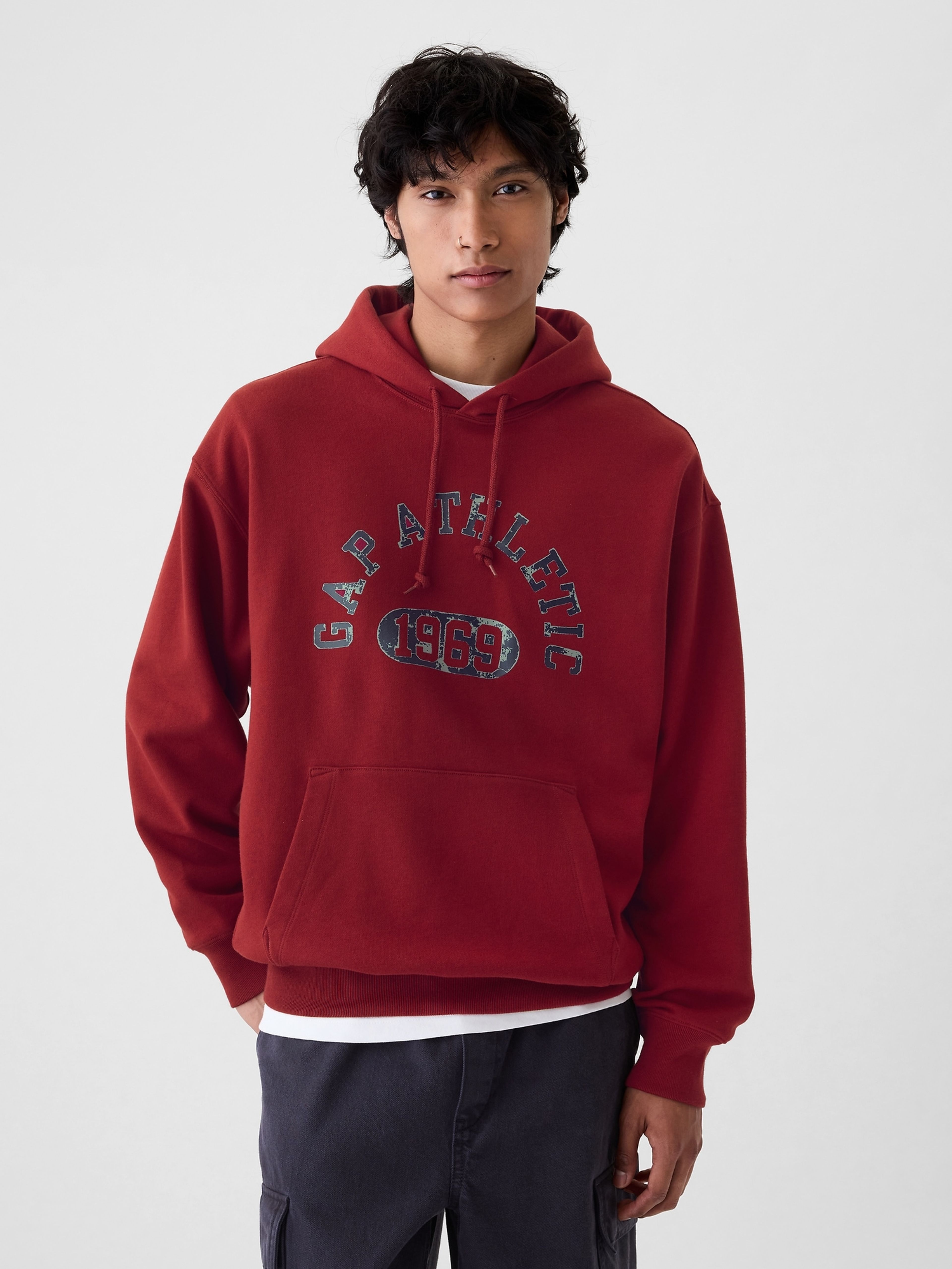 Oversize-Sweatshirt mit Logo