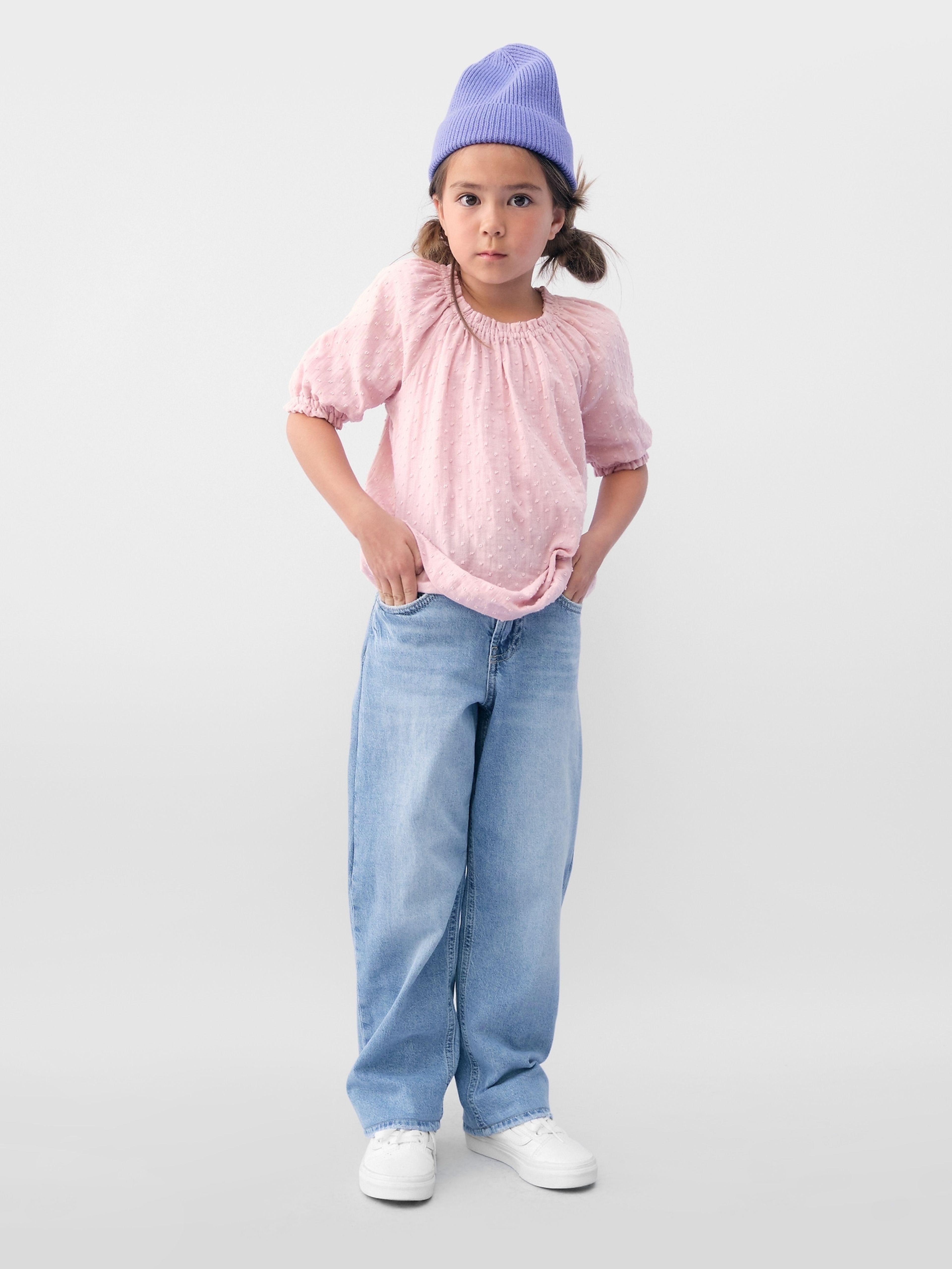 Kinder-Jeans '90s loose indigo
