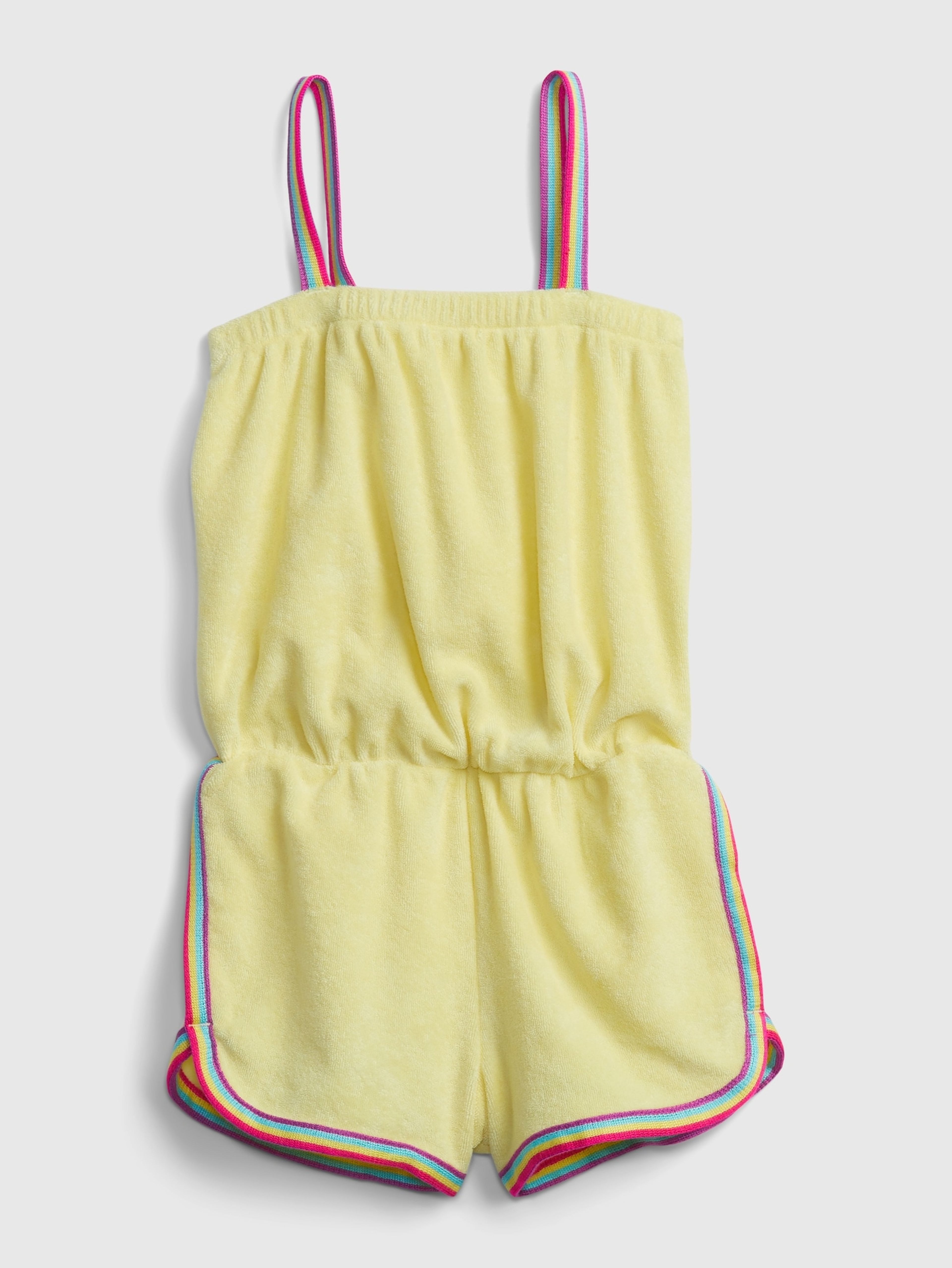 Kinder Overall rainbow stripe