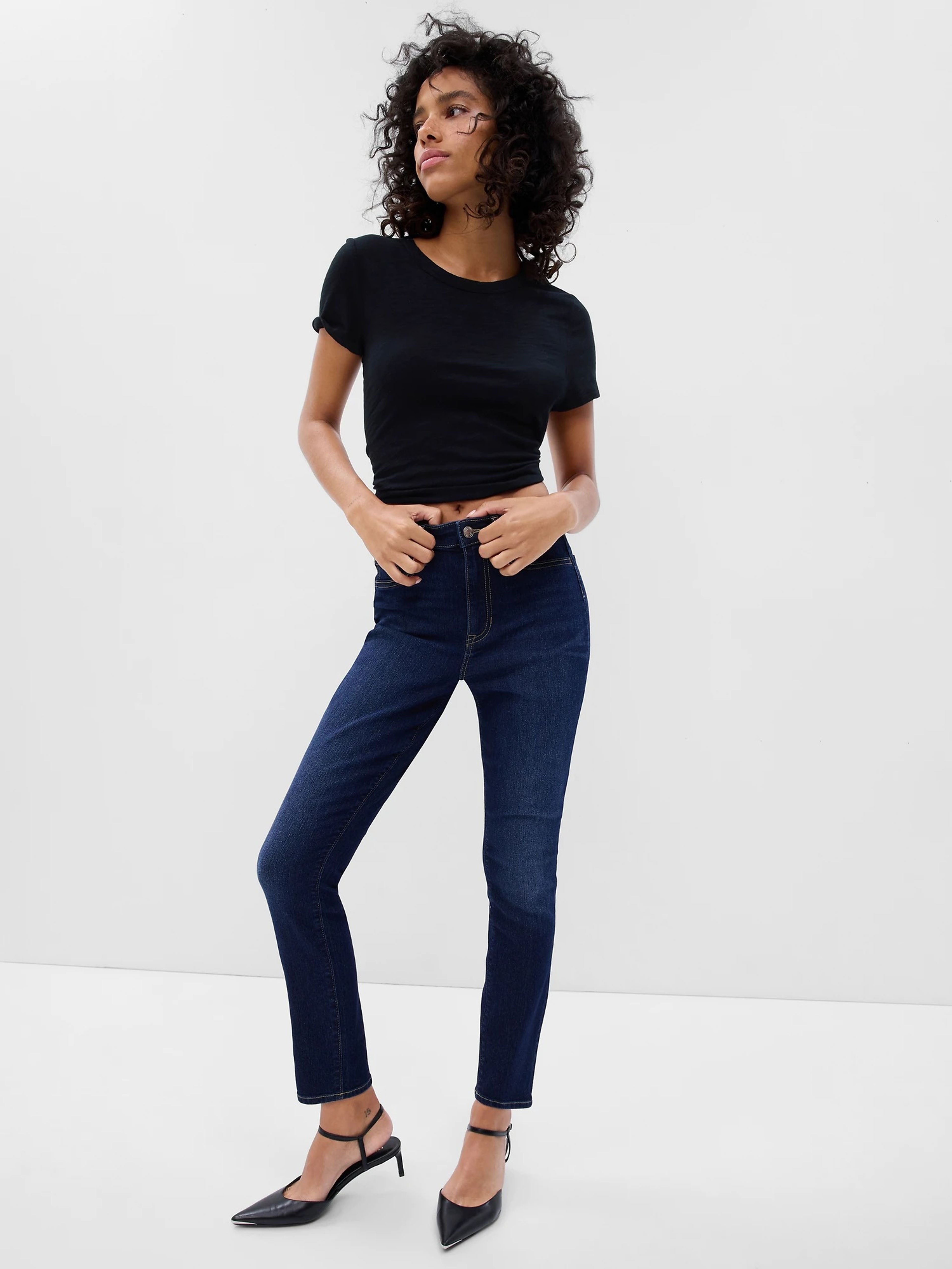 Jeansy favorite jegging high rise