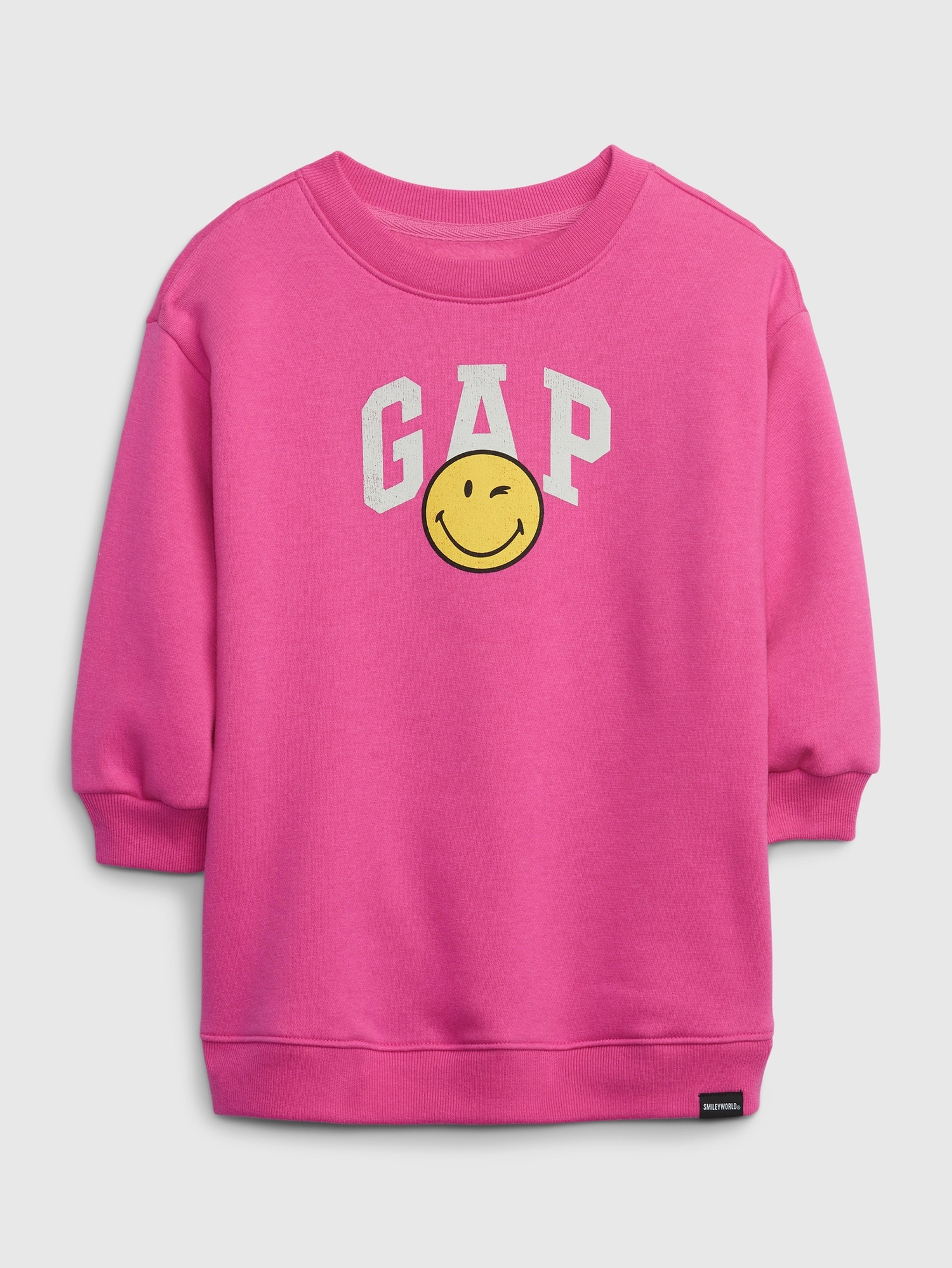 Dětské mikinové šaty GAP & Smiley®