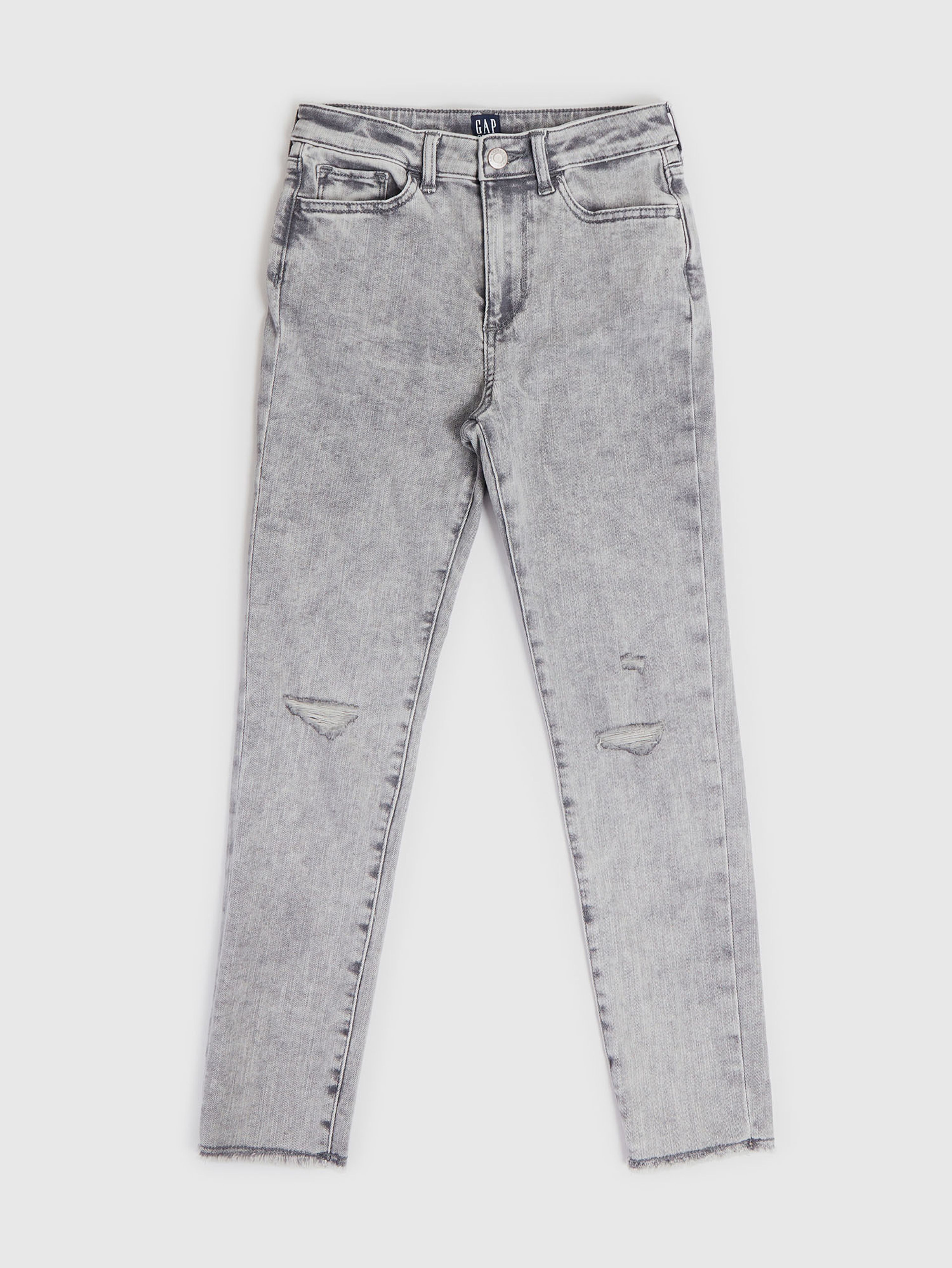 Kinder-Jeans mit hoher Taille