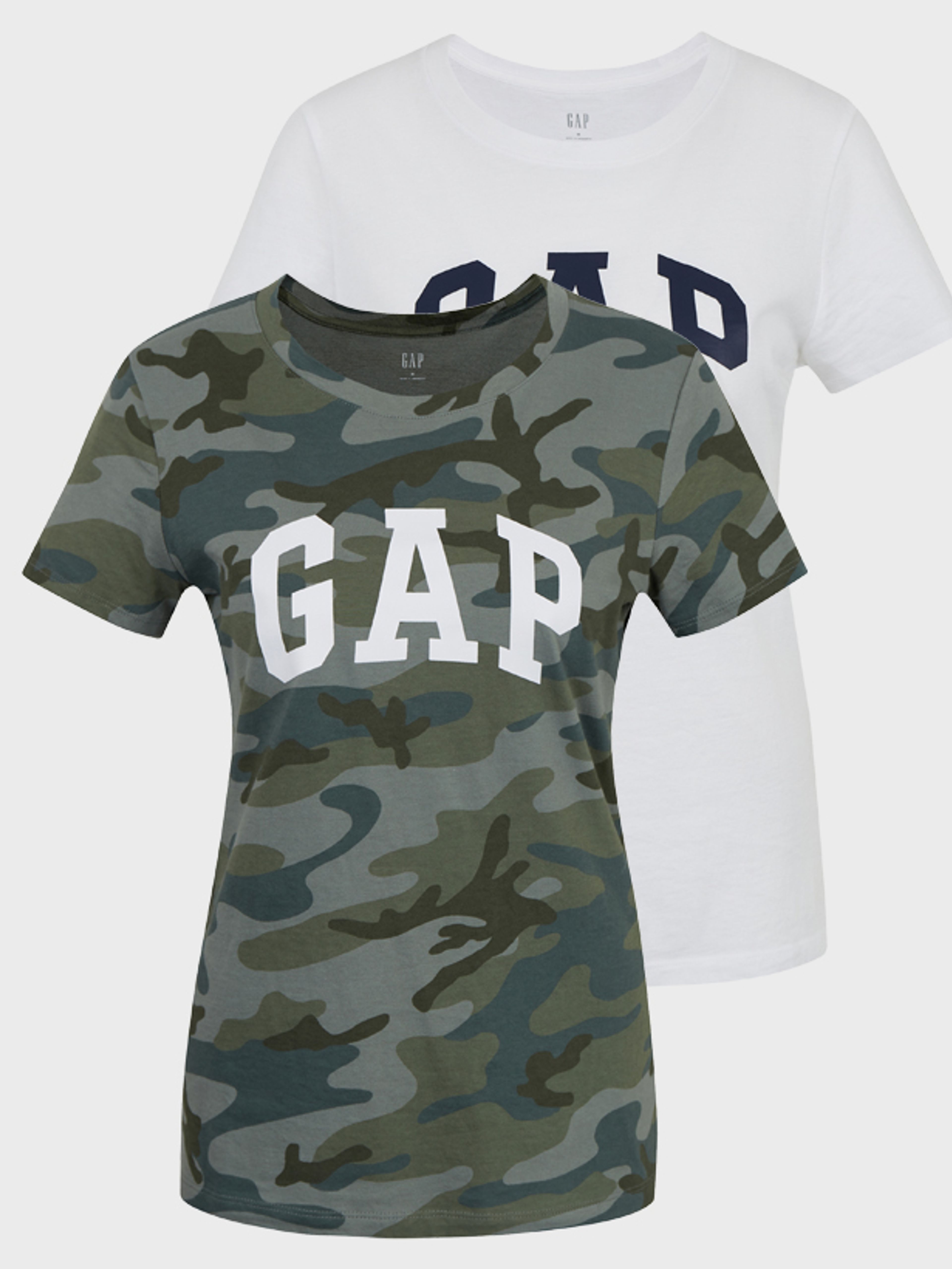 T-Shirts mit GAP Logo, 2 Stück