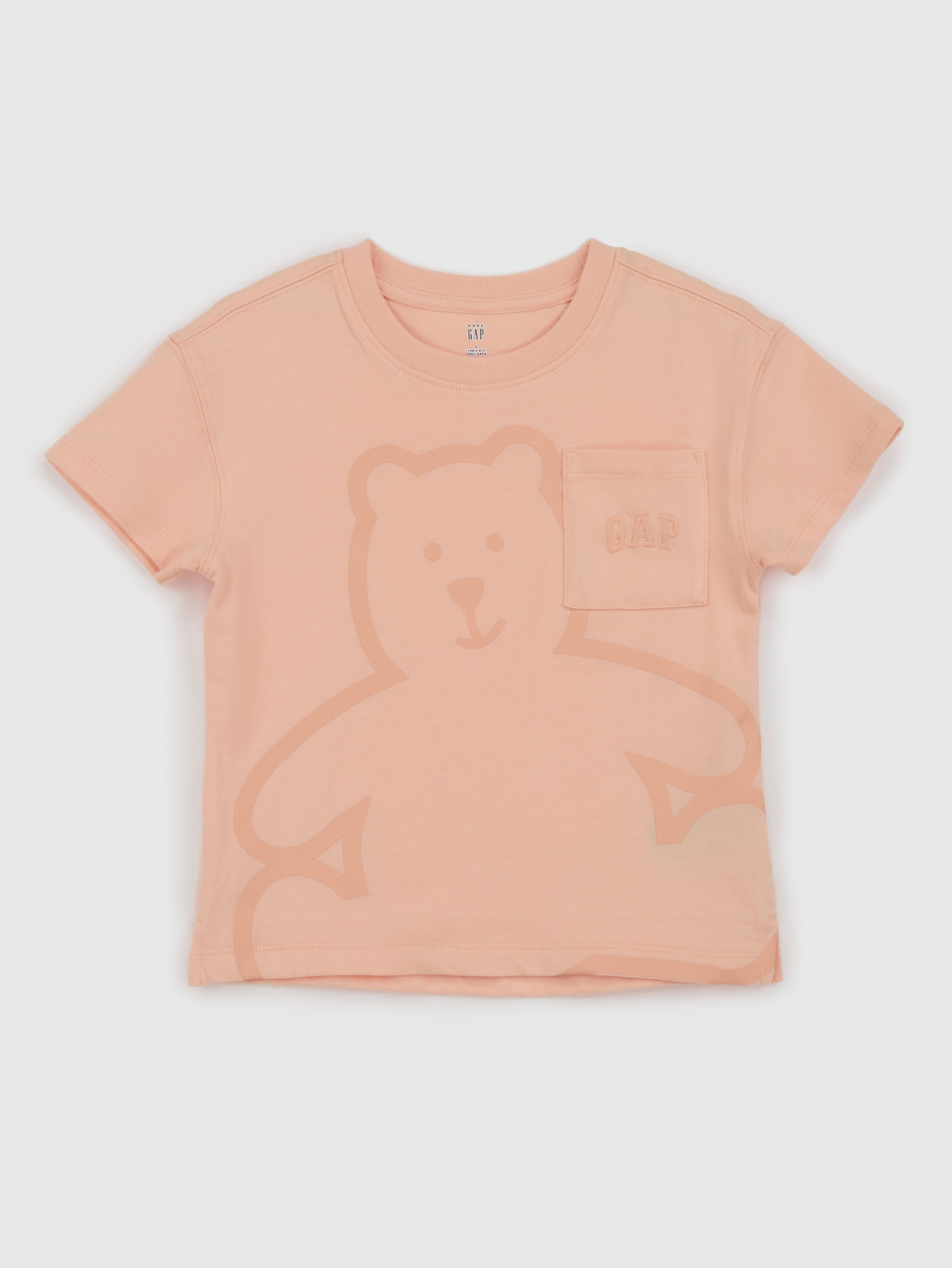 Kinder-T-Shirt mit Tasche
