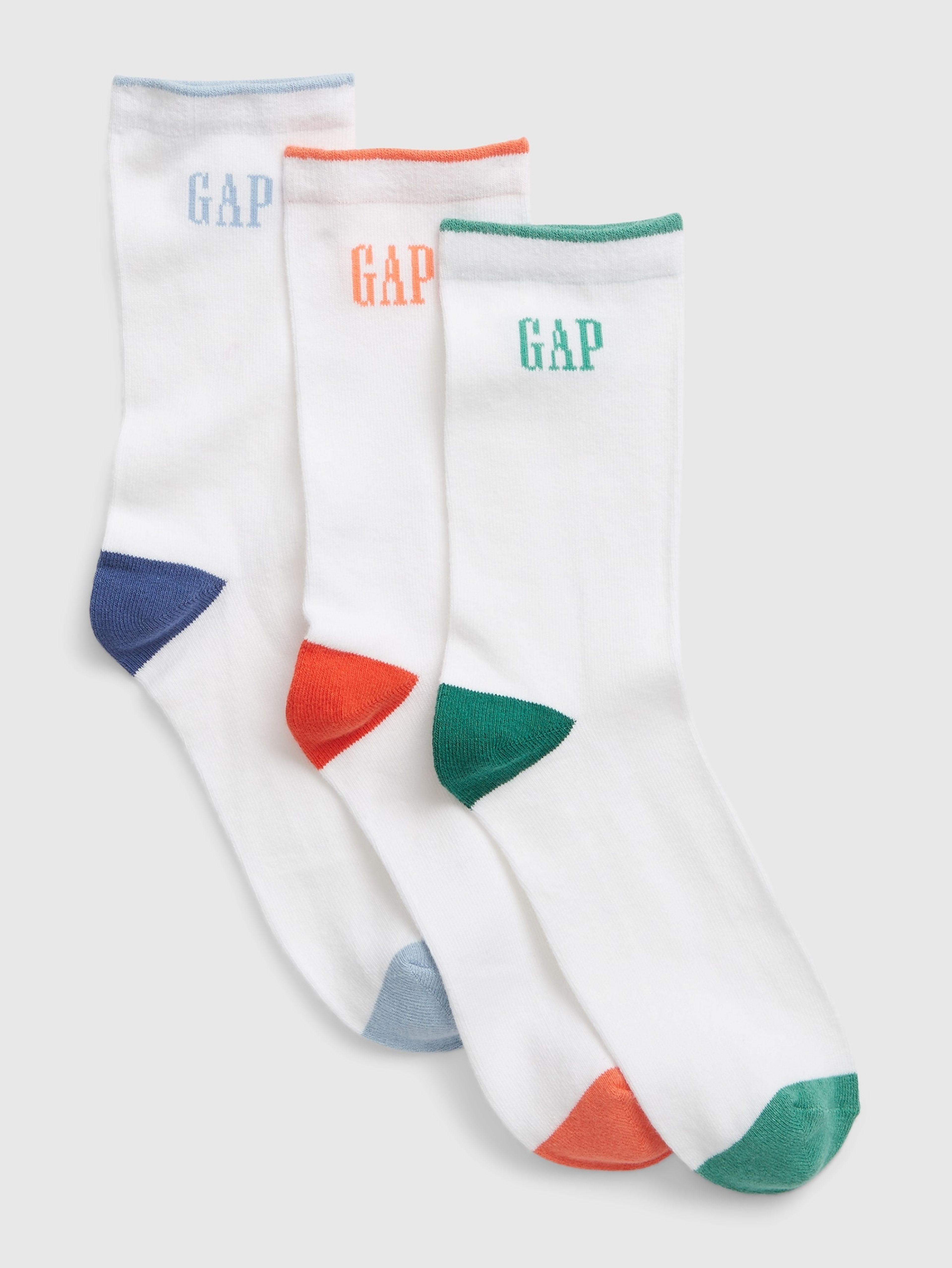 Detské ponožky s logom, 3 páry