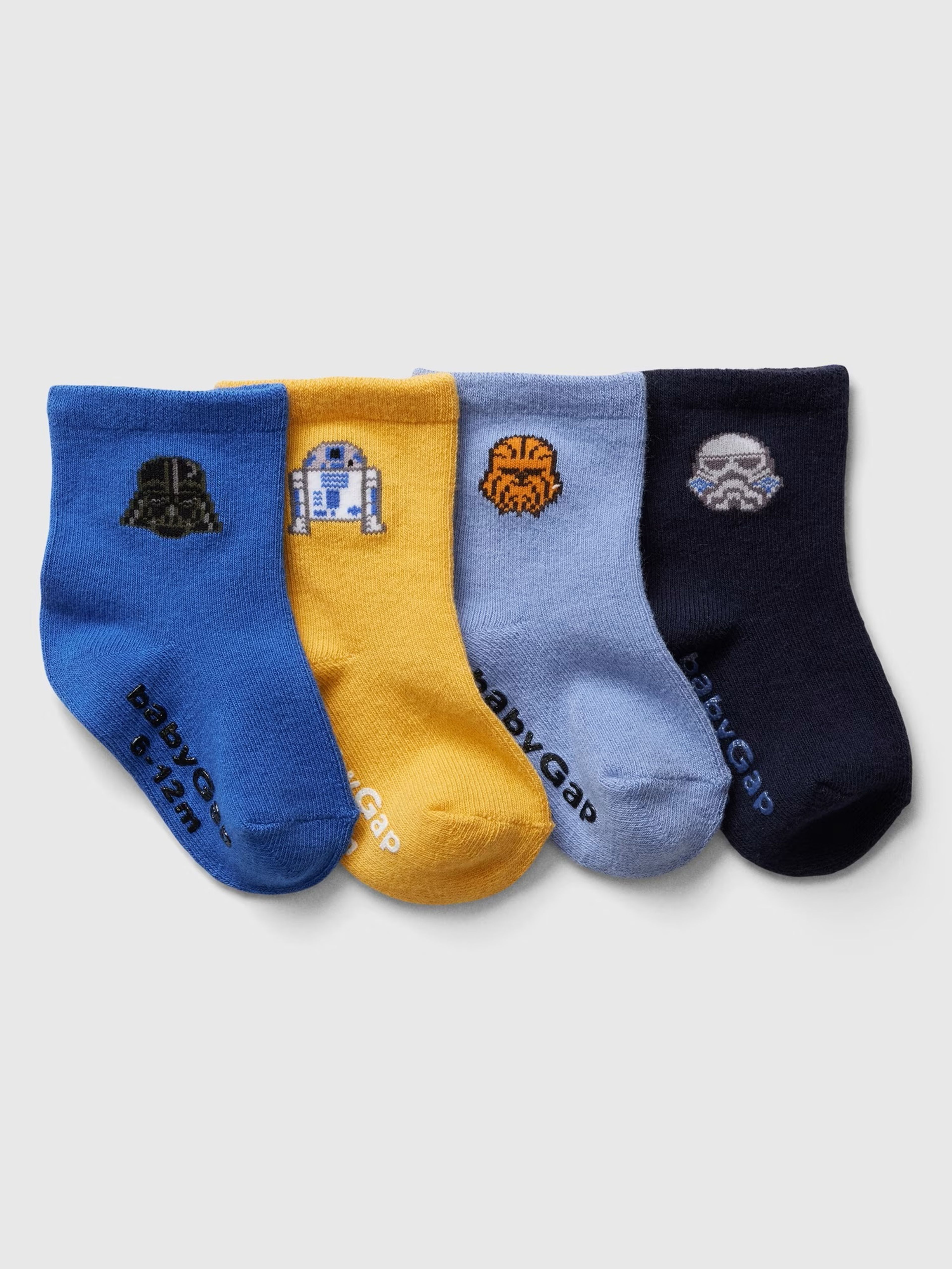 Detské ponožky GAP & Star Wars, 4 páry