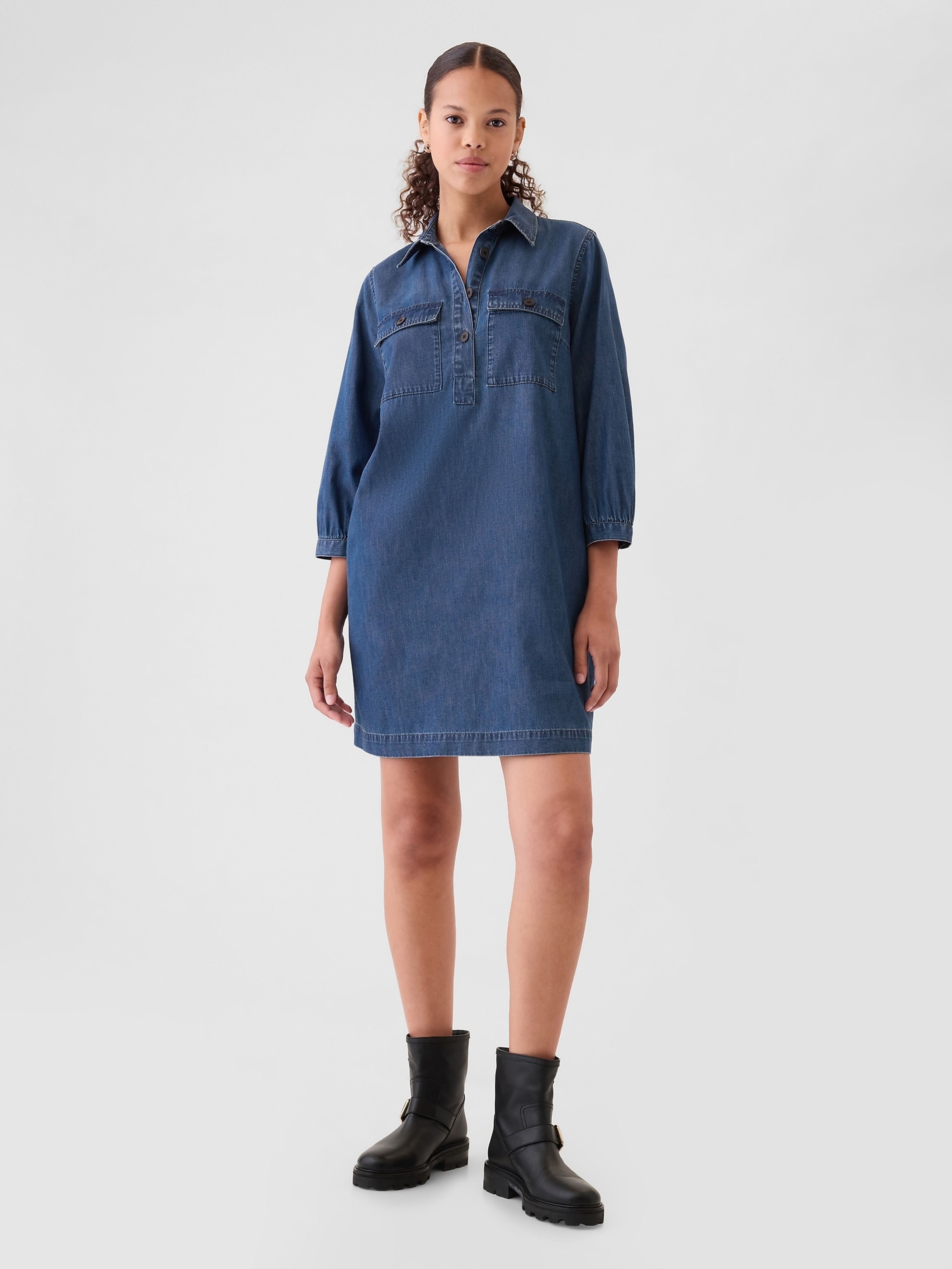 Jeans-Mini-Kleid UltraSoft Utility