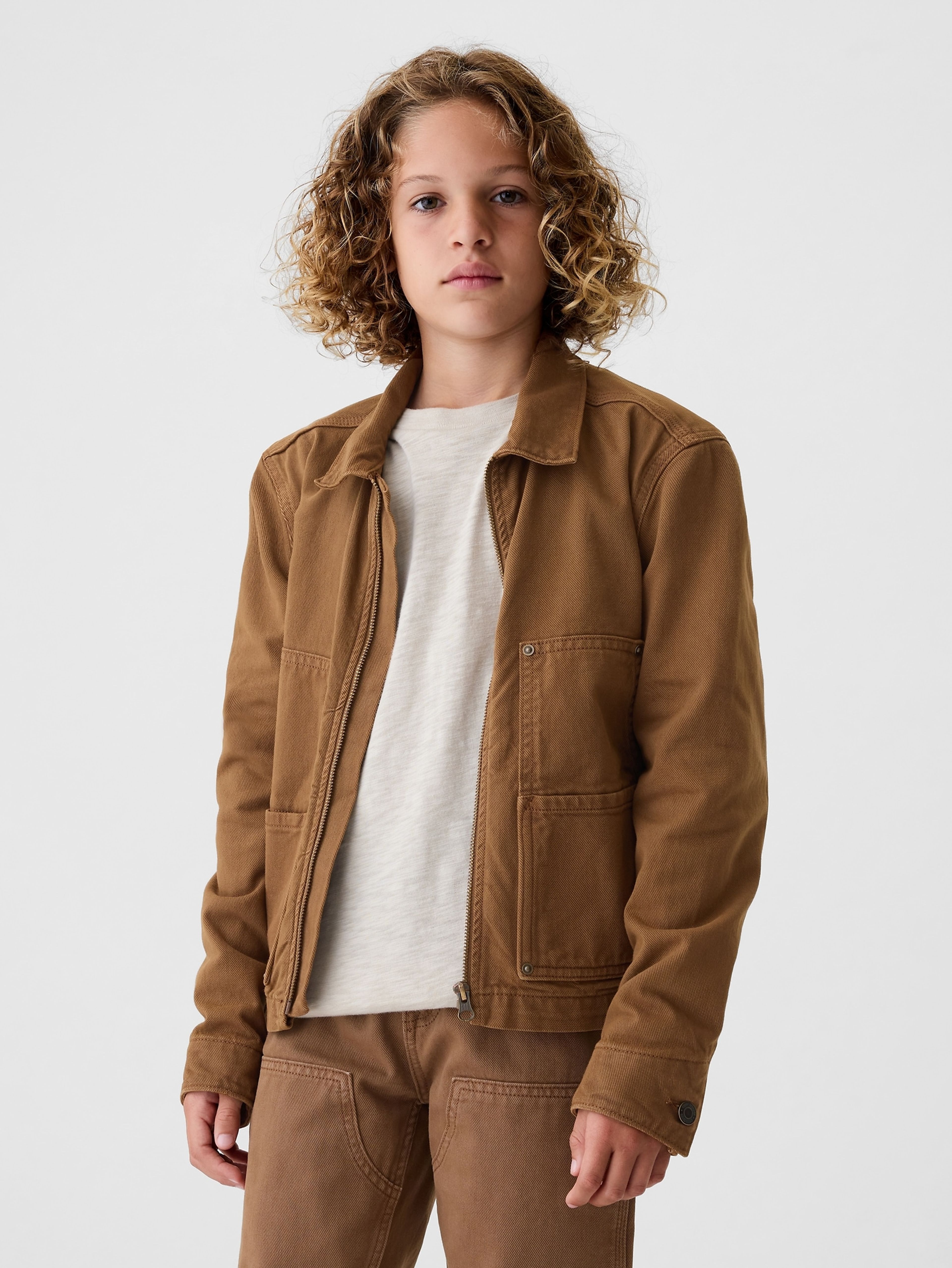 Kinder-Jeansjacke Carpenter